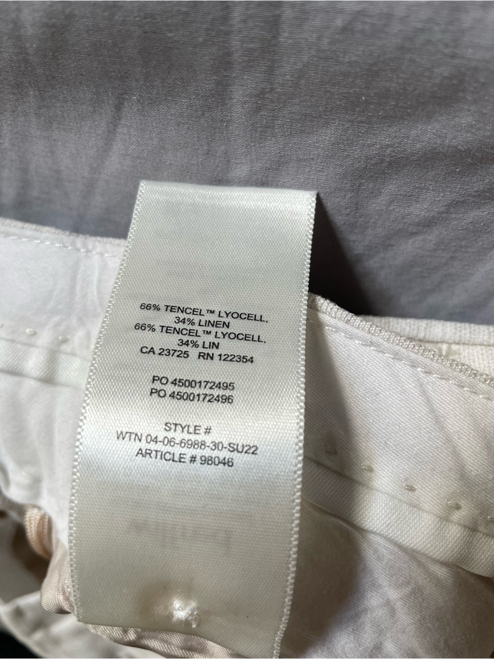 0 - Effortless Aritzia Linen Pants - Picture 11 of 12